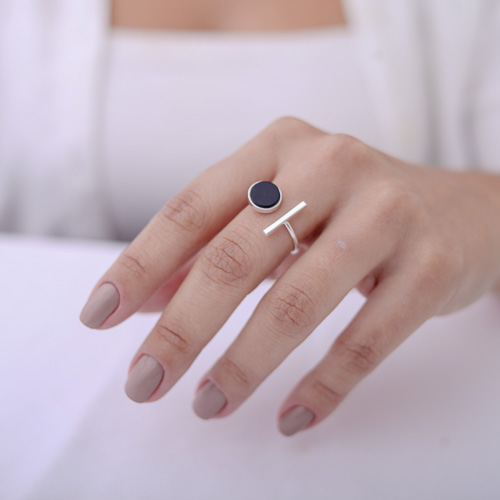 Anel Taquinho e Ônix