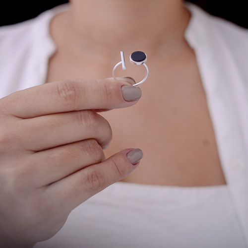 Anel Taquinho e Ônix - Imagem 2