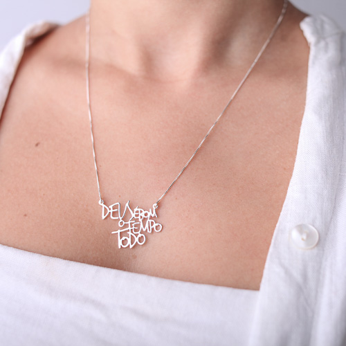 Colar Deus é Bom o Tempo Todo