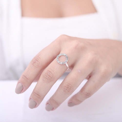 Anel Circulo Trabalhado