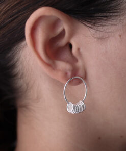 Brinco Circulo e Argolinhas