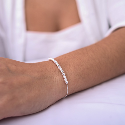 Pulseira Bolinhas Regulável