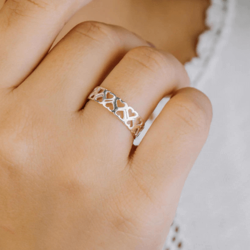 Anel Corações - Imagem 2