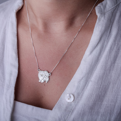 Colar Lulu da Pomerânia (Spitz Alemão) - Imagem 2