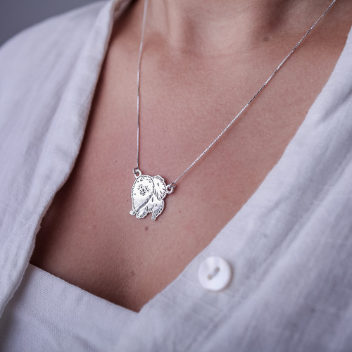 Colar Lulu da Pomerânia (Spitz Alemão)