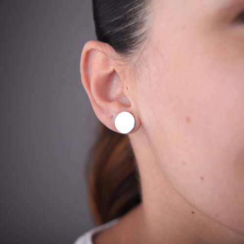 Brinco Círculo Chapa