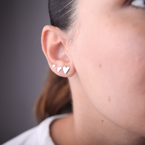 Brinco Trio Corações - Imagem 2