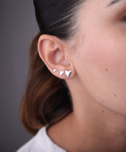 Brinco Trio Corações