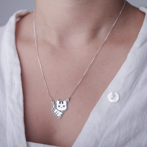 Colar Gatinho Fofo - Imagem 2