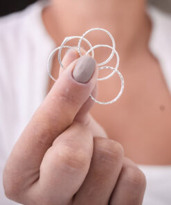 Alternative view of Anel Cinco Fios