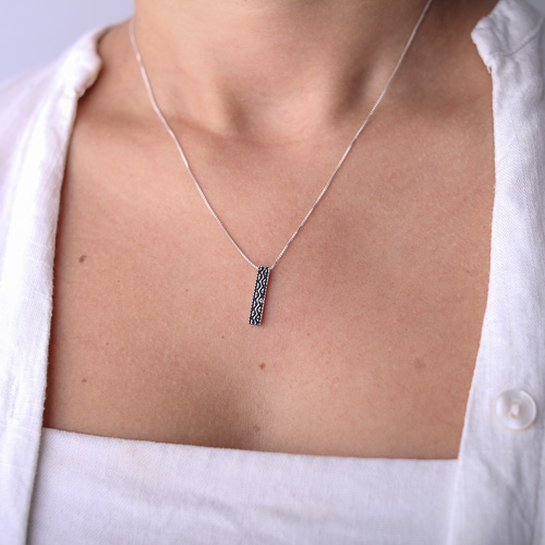 Colar Taquinho Mosaico