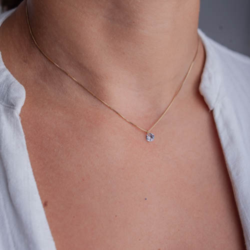 Colar Ponto de Luz – Ouro 18K - Imagem 3