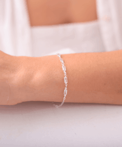 Pulseira Retângulos com Zircônias